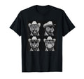 Photobooth Tiger Selfie Cowboy T-Shirt - Casual Everyday Wear Men Women - T-Shirt, Sweatshirt, Hoodie