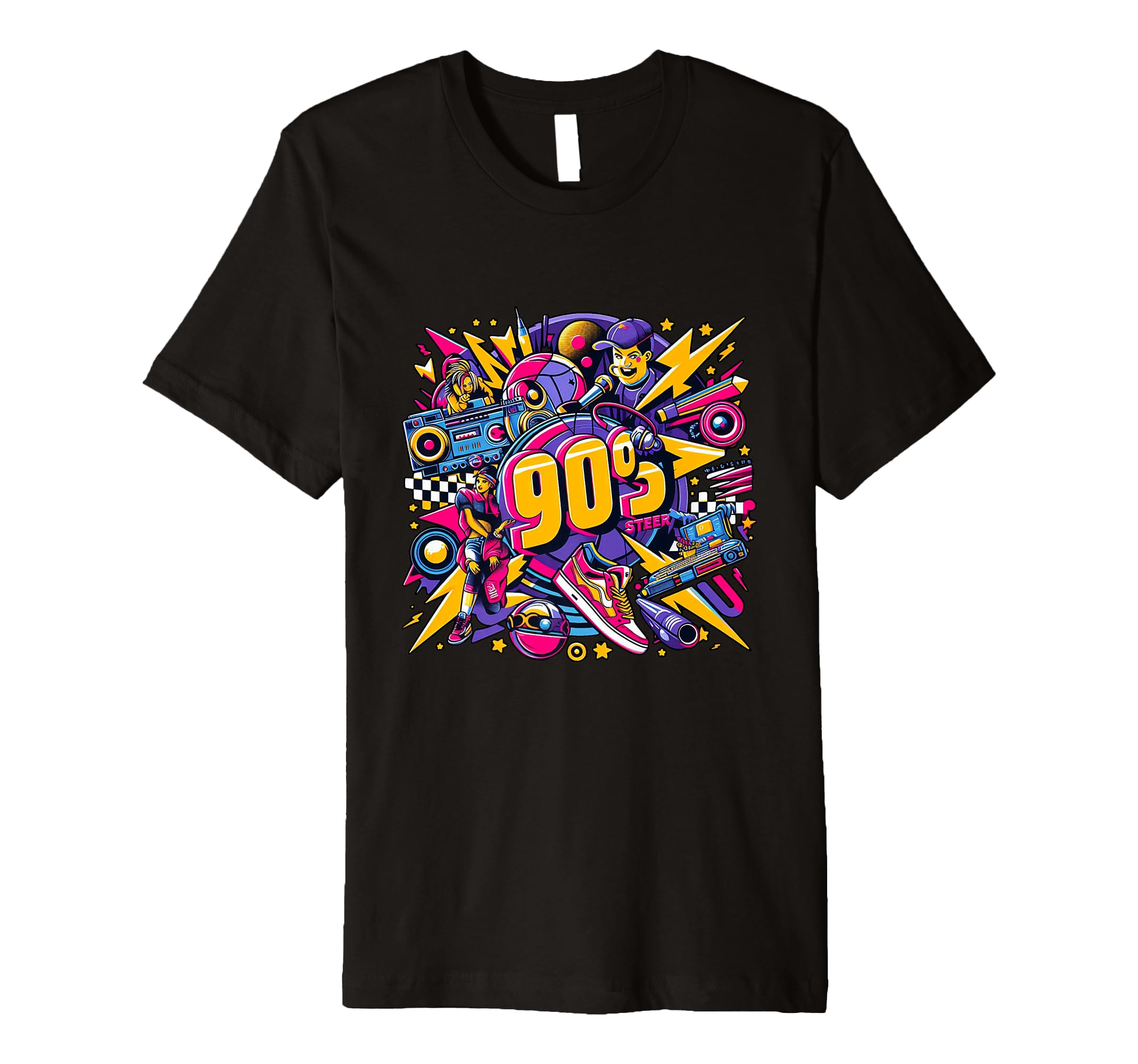 90S Those Nostalgic Pop Art Culture Lovers T-Shirt - Graphic Print Unisex - T-Shirt, Sweatshirt, Hoodie