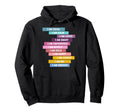 Positive Affirmations Growth Mindset Hoodie - Minimalist Print Unisex - T-Shirt, Sweatshirt, Hoodie