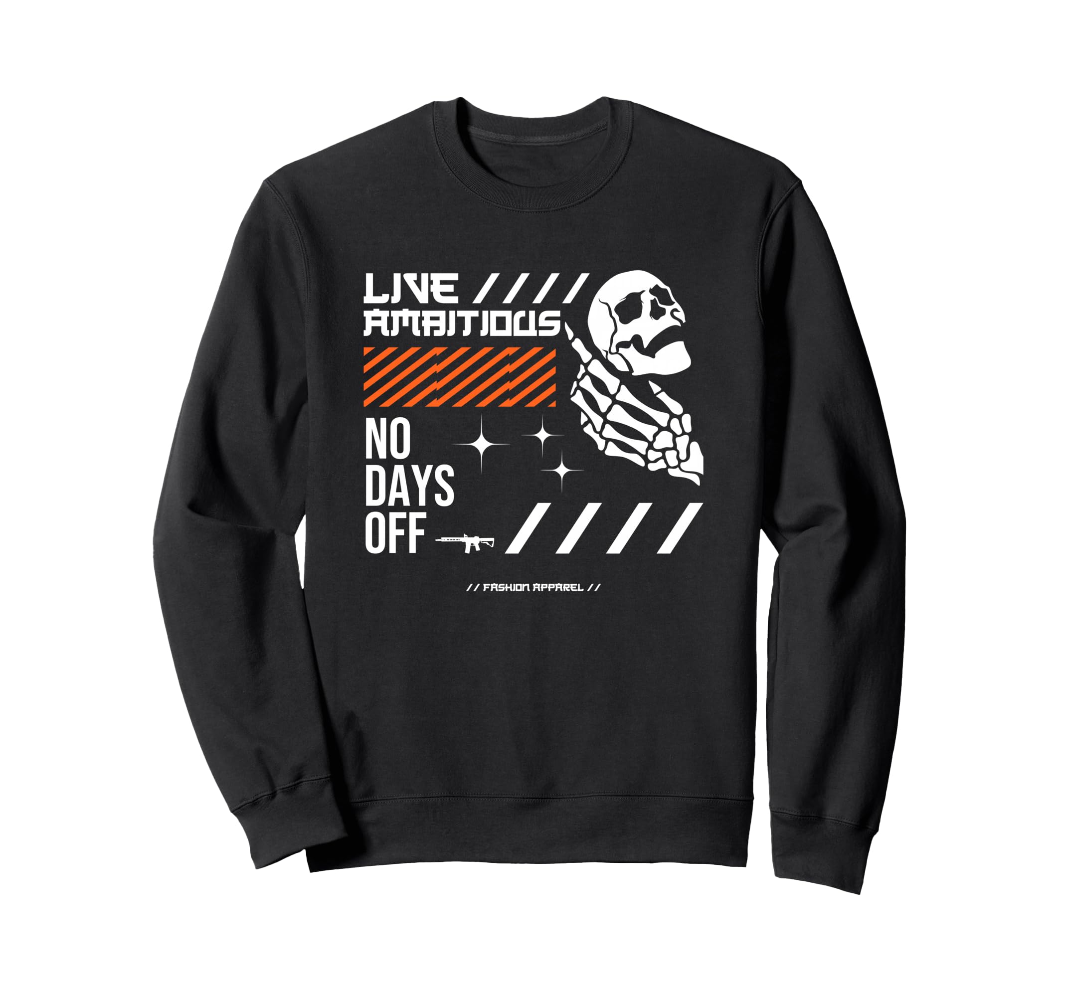 Live Ambitious Aesthetic Edgy Sweatshirt - Casual Everyday Wear Unisex - T-Shirt, Sweatshirt, Hoodie