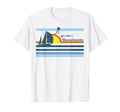 Massachusetts Beach 70S 80S Sailing T-Shirt - Streetwear Style for Adults - T-Shirt, Sweatshirt, Hoodie