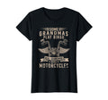 Real Grandmas Ride Motorcycles Biker T-Shirt - Aesthetic Graphic Unisex - T-Shirt, Sweatshirt, Hoodie