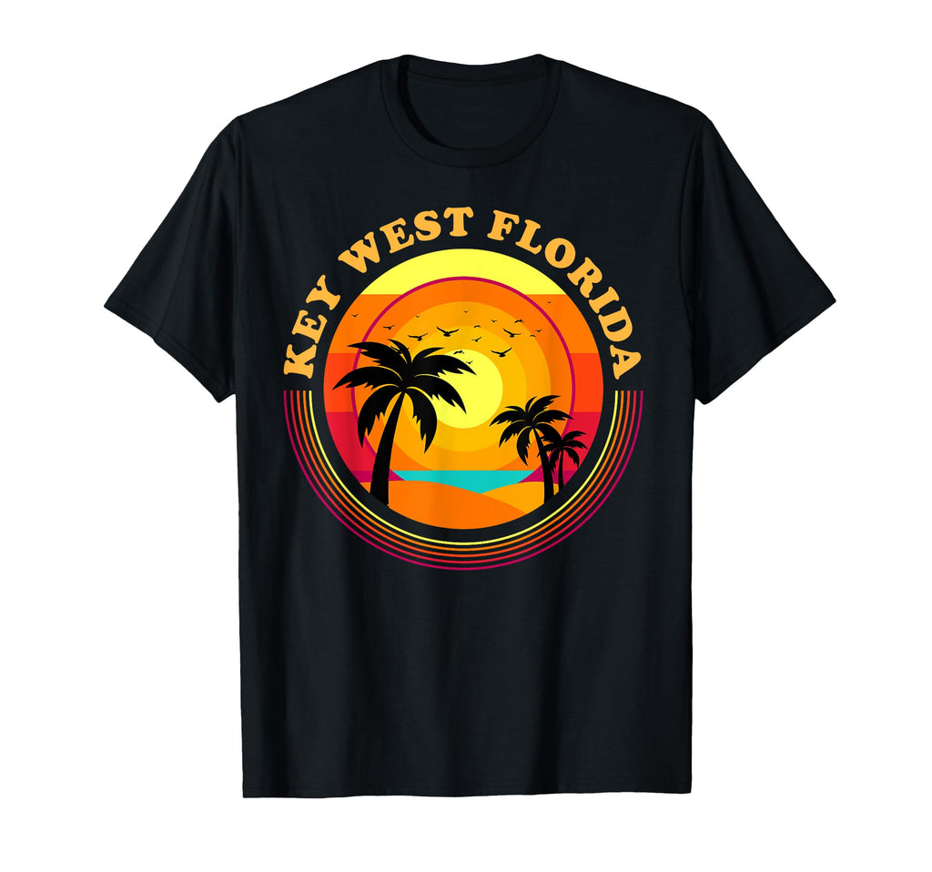 Key West Florida Vacation Sunset Key West T-Shirt - Custom Art Print Unisex - T-Shirt, Sweatshirt, Hoodie