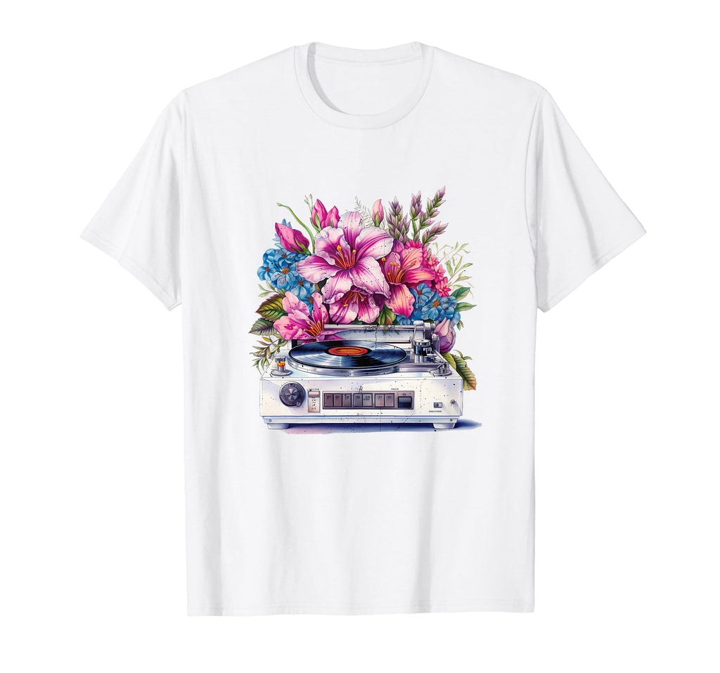 Aesthetic Vaporwave 70S Teens Vinyl T-Shirt - Fun Novelty Design Unisex - T-Shirt, Sweatshirt, Hoodie