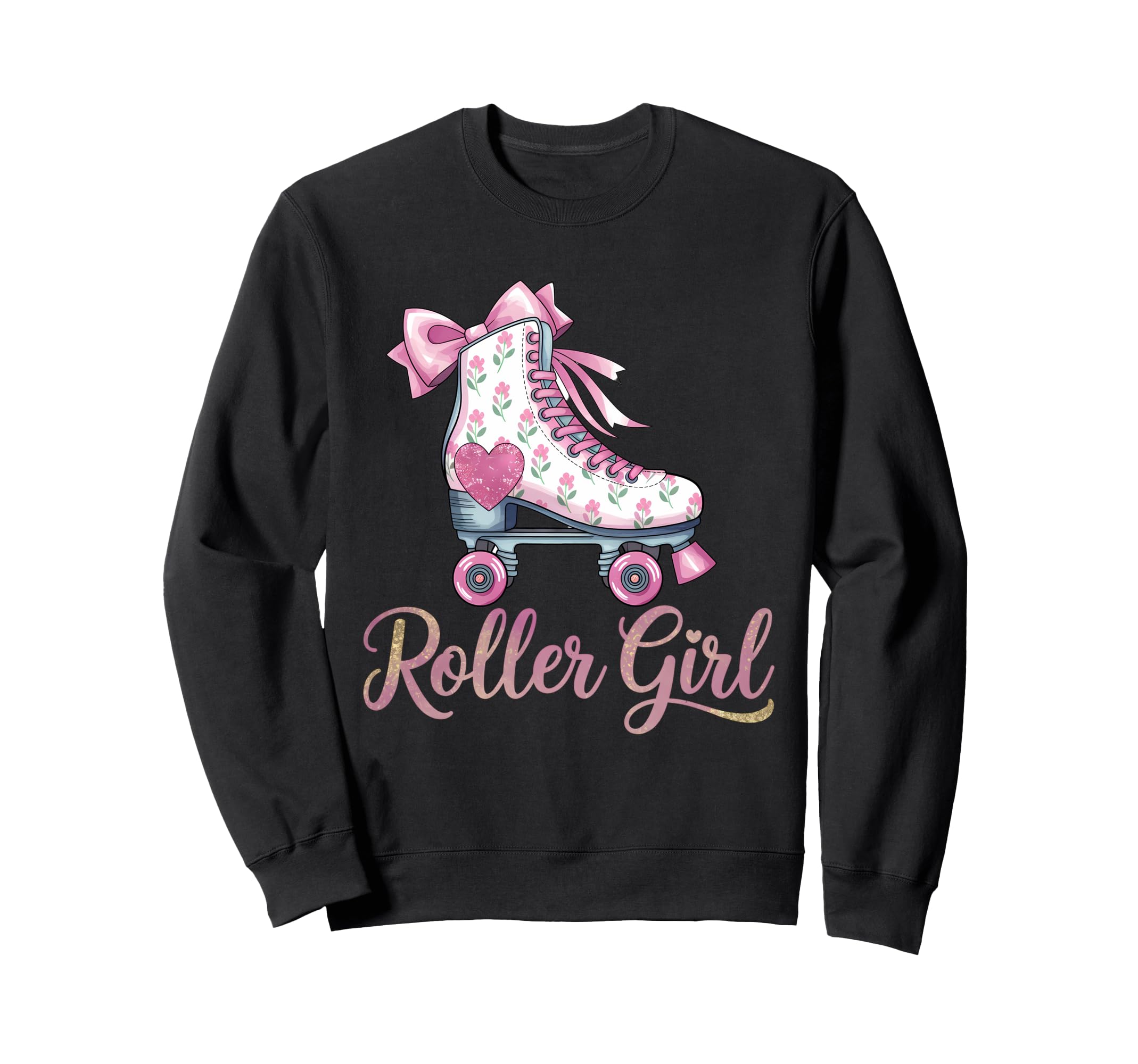Roller Skater 70S 80S 90S Roller Sweatshirt - Fun Novelty Design Men Women - T-Shirt, Sweatshirt, Hoodie