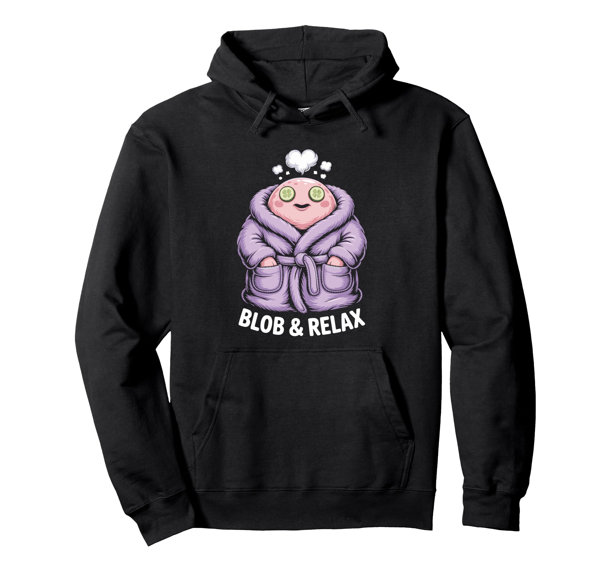 Blobfish Self Care Hoodie - Fun Novelty Design Men Women - T-Shirt, Sweatshirt, Hoodie
