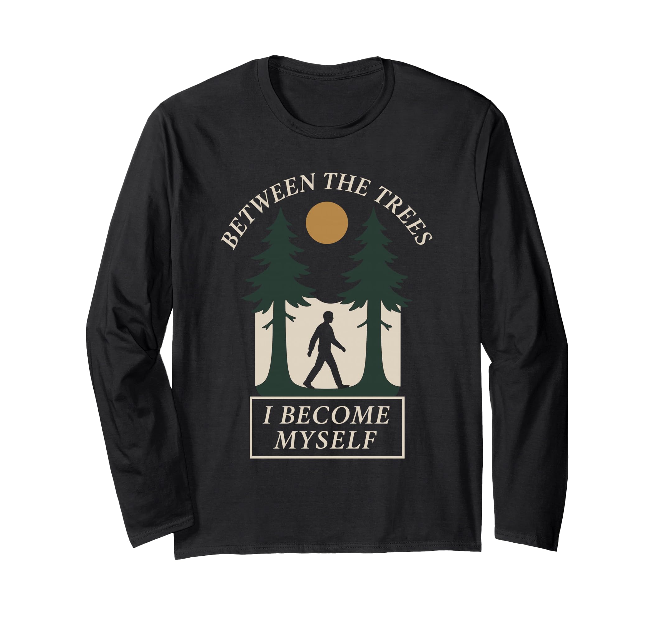Forest Walk Overthinker Mental Reset T-Shirt - Novelty Apparel for Adults - T-Shirt, Sweatshirt, Hoodie