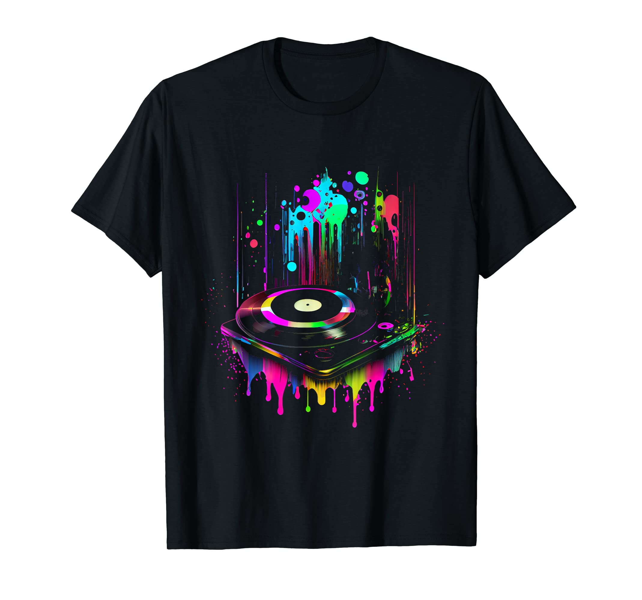 Vinyl Record Record Player 80S 90S T-Shirt - Streetwear Style for Adults - T-Shirt, Sweatshirt, Hoodie