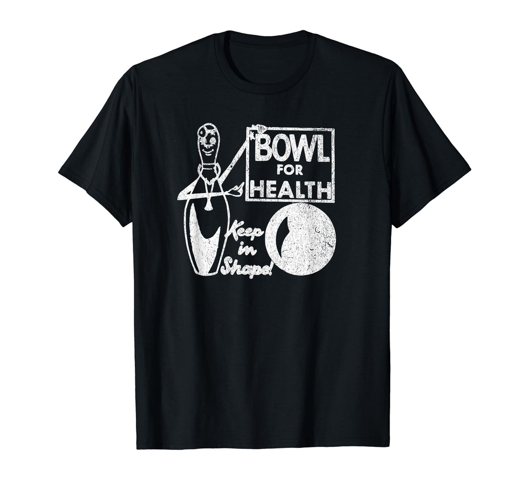 Bowl Health Bowling Matchbook T-Shirt - Fun Novelty Design Men Women - T-Shirt, Sweatshirt, Hoodie