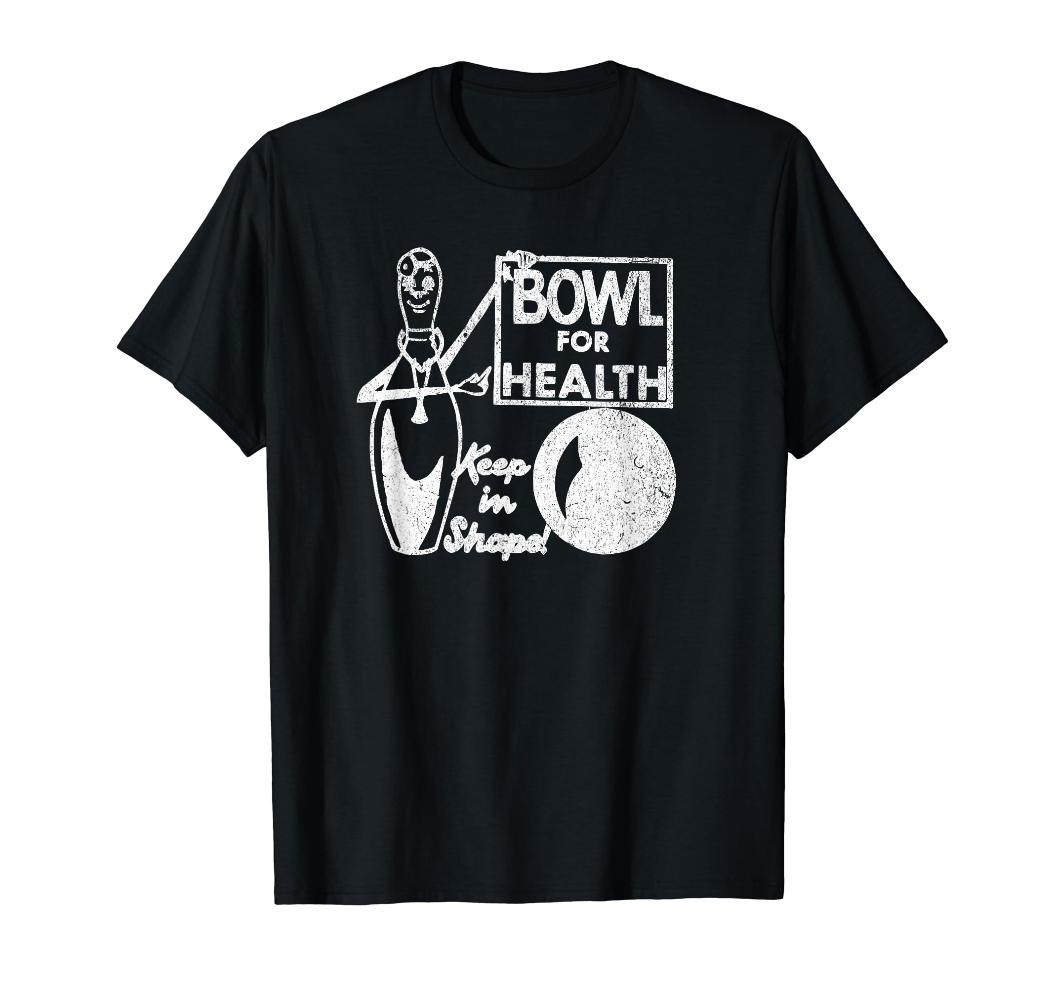 Bowl Health Bowling Matchbook T-Shirt - Fun Novelty Design Men Women - T-Shirt, Sweatshirt, Hoodie
