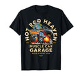 Hotrod Heaven Muscle Car Garage Usa T-Shirt - Custom Art Print Men Women - T-Shirt, Sweatshirt, Hoodie