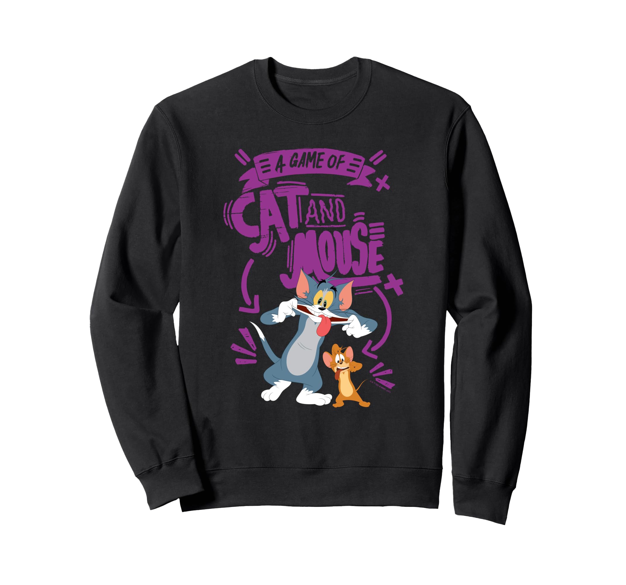 Tom Jerry Movie Cat And Mouse Sweatshirt - Novelty Apparel Unisex - T-Shirt, Sweatshirt, Hoodie
