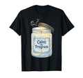Calm Progress Candle Relaxing Self Care T-Shirt - Novelty Apparel Men Women - T-Shirt, Sweatshirt, Hoodie