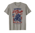 Davenport Florida Usa Motorcycle Skull T-Shirt - Trendy Graphic Unisex - T-Shirt, Sweatshirt, Hoodie