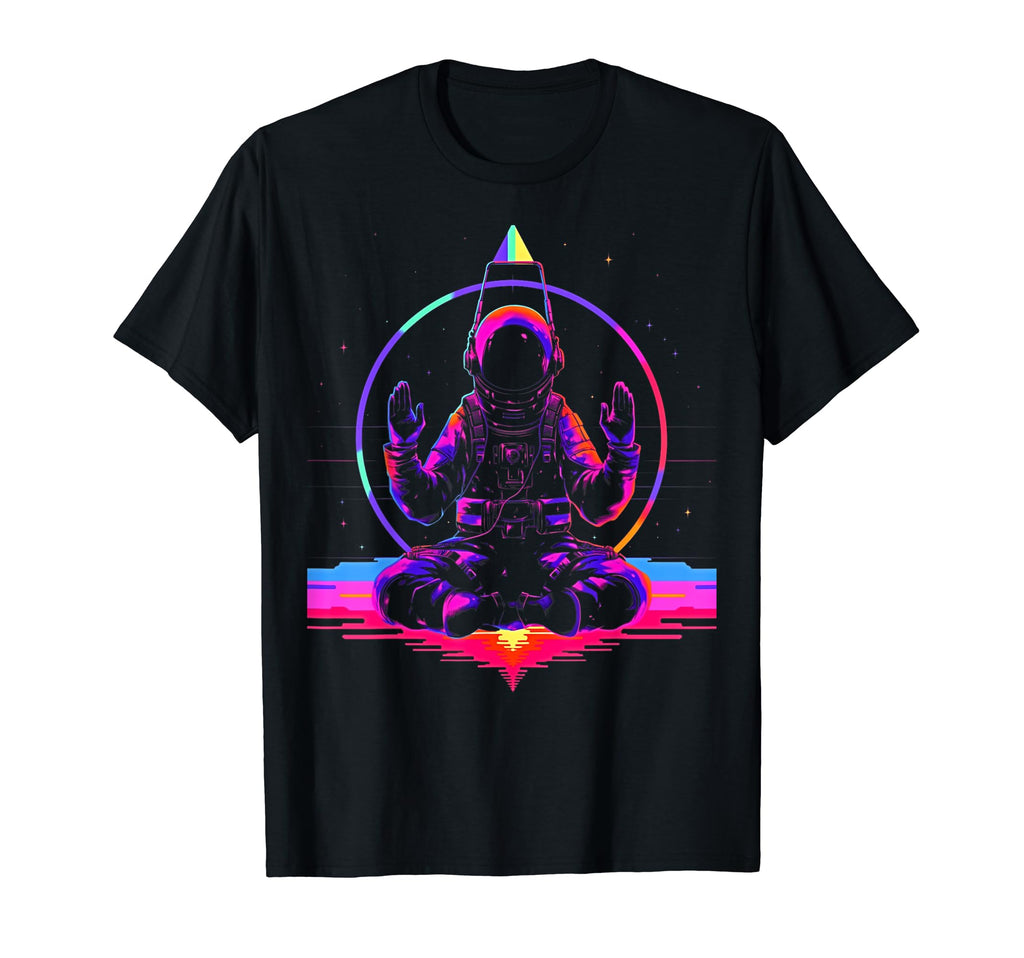 Synthwave Astronaut Cyberpunk 80S Sci Fi 99 T-Shirt - Graphic Print Unisex - T-Shirt, Sweatshirt, Hoodie