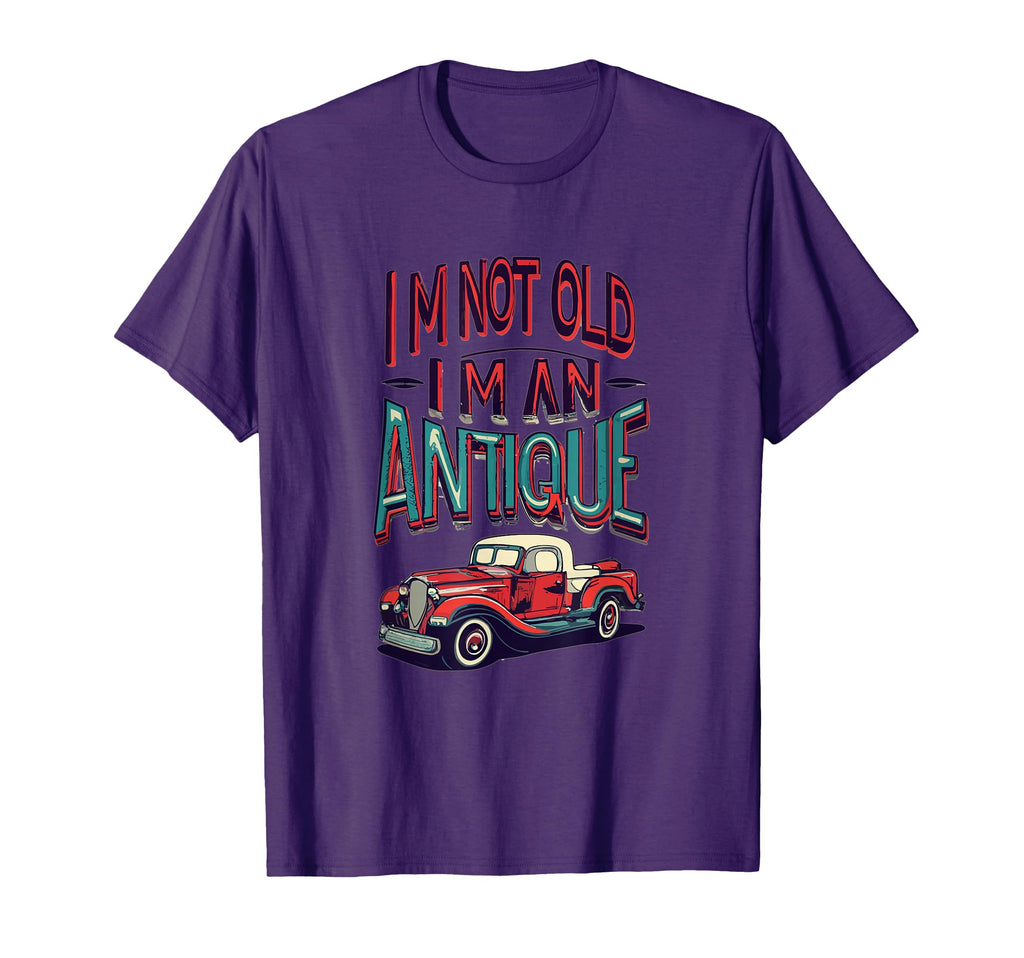 Im Not Old Im Antique Antique T-Shirt - Casual Everyday Wear for Adults - T-Shirt, Sweatshirt, Hoodie