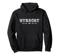 Utrecht Netherlands 70S 80S Type Hoodie - Aesthetic Graphic Men Women - T-Shirt, Sweatshirt, Hoodie