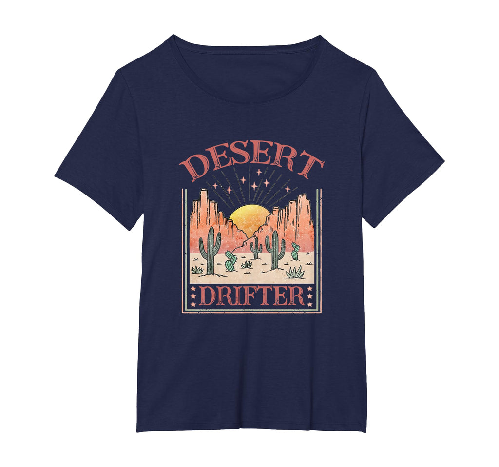 Desert Drifter Boho Cactus Sun T-Shirt - Fun Novelty Design for Adults - T-Shirt, Sweatshirt, Hoodie