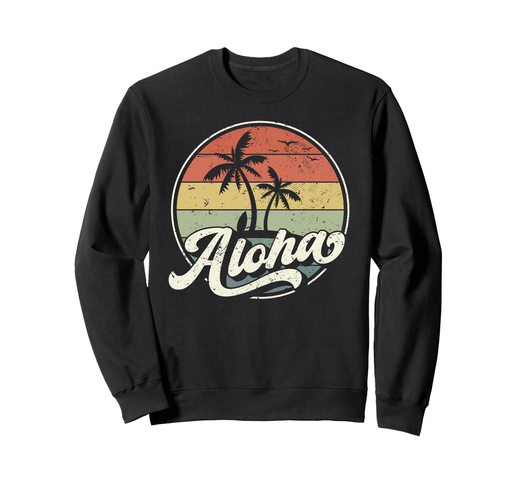 Aloha Hawaii Sunset Sweatshirt - Graphic Print for Adults - T-Shirt, Sweatshirt, Hoodie