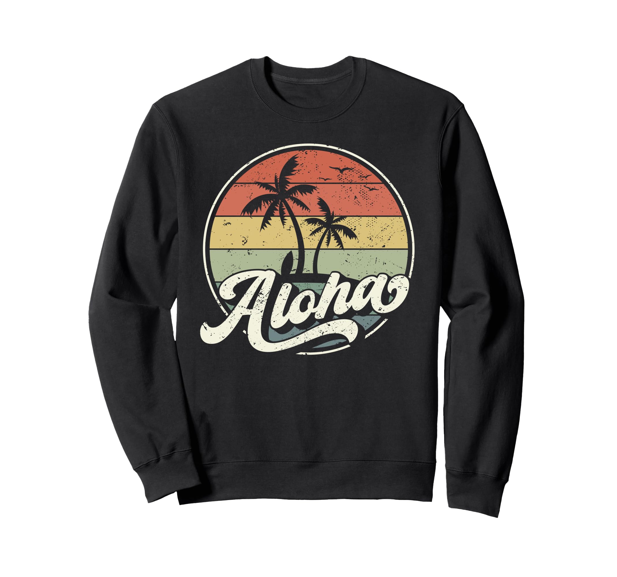 Aloha Hawaii Sunset Sweatshirt - Graphic Print for Adults - T-Shirt, Sweatshirt, Hoodie