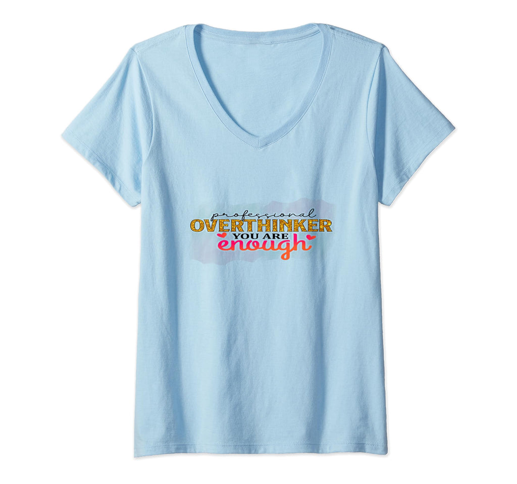Professional Overthinker Funny Overthinking T-Shirt - Graphic Print Unisex - T-Shirt, Sweatshirt, Hoodie