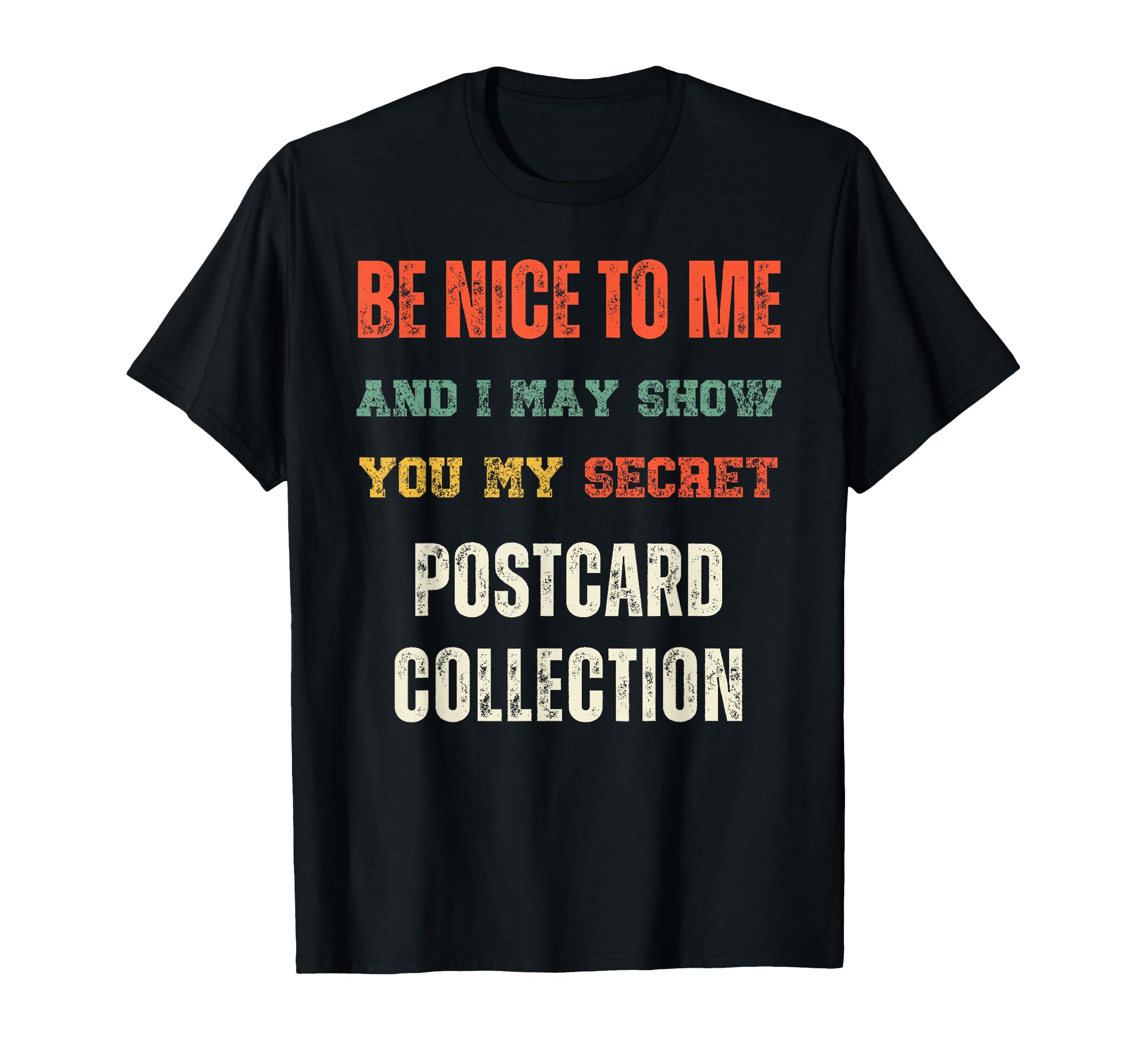 Funny Postcard Collection Collectors T-Shirt - Trendy Graphic Men Women - T-Shirt, Sweatshirt, Hoodie
