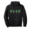 I Love Frogs And Yoga Funny Frog Yoga Hoodie - Trendy Graphic for Adults - T-Shirt, Sweatshirt, Hoodie