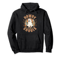 Howdy Ghouls Western Halloween Ghost Hoodie - Minimalist Print for Adults - T-Shirt, Sweatshirt, Hoodie