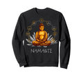 Buddha Yoga Lotus Pose Chakras Sweatshirt - Casual Everyday Wear Unisex - T-Shirt, Sweatshirt, Hoodie