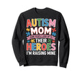 Autism Mom Mother Autistic Child Sweatshirt - Aesthetic Graphic for Adults - T-Shirt, Sweatshirt, Hoodie