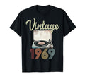 1969 Vinyl Record Player 55Th T-Shirt - Casual Everyday Wear for Adults - T-Shirt, Sweatshirt, Hoodie