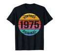 Birthday Sunset Born 1975 T-Shirt - Graphic Print Unisex - T-Shirt, Sweatshirt, Hoodie