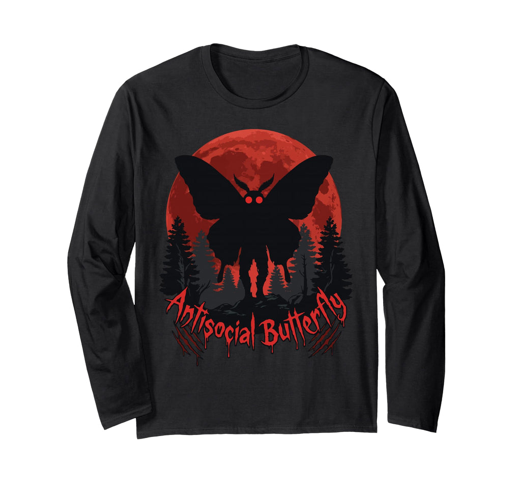 Antisocial Butterfly T-Shirt - Novelty Apparel Unisex - T-Shirt, Sweatshirt, Hoodie