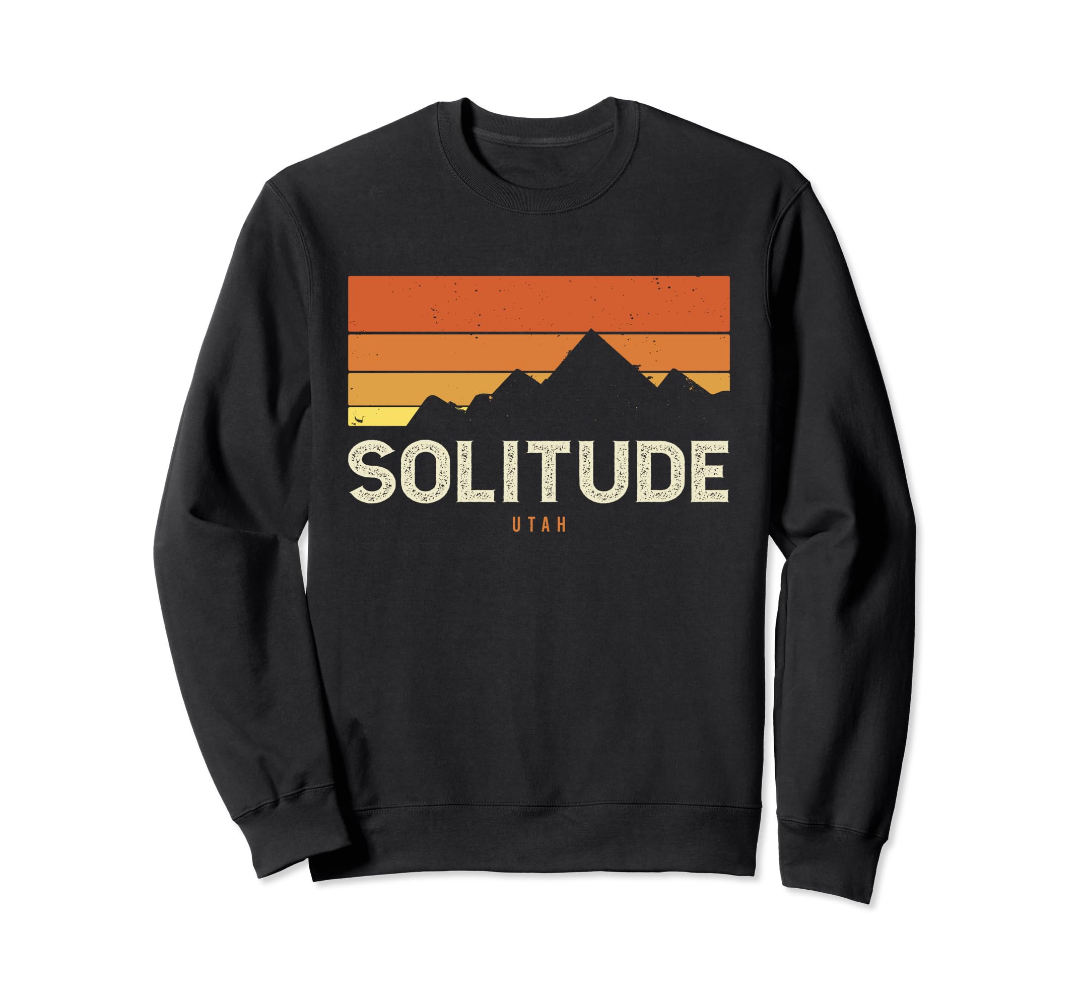 Solitude Utah Mountains Hiking Sweatshirt - Custom Art Print for Adults - T-Shirt, Sweatshirt, Hoodie