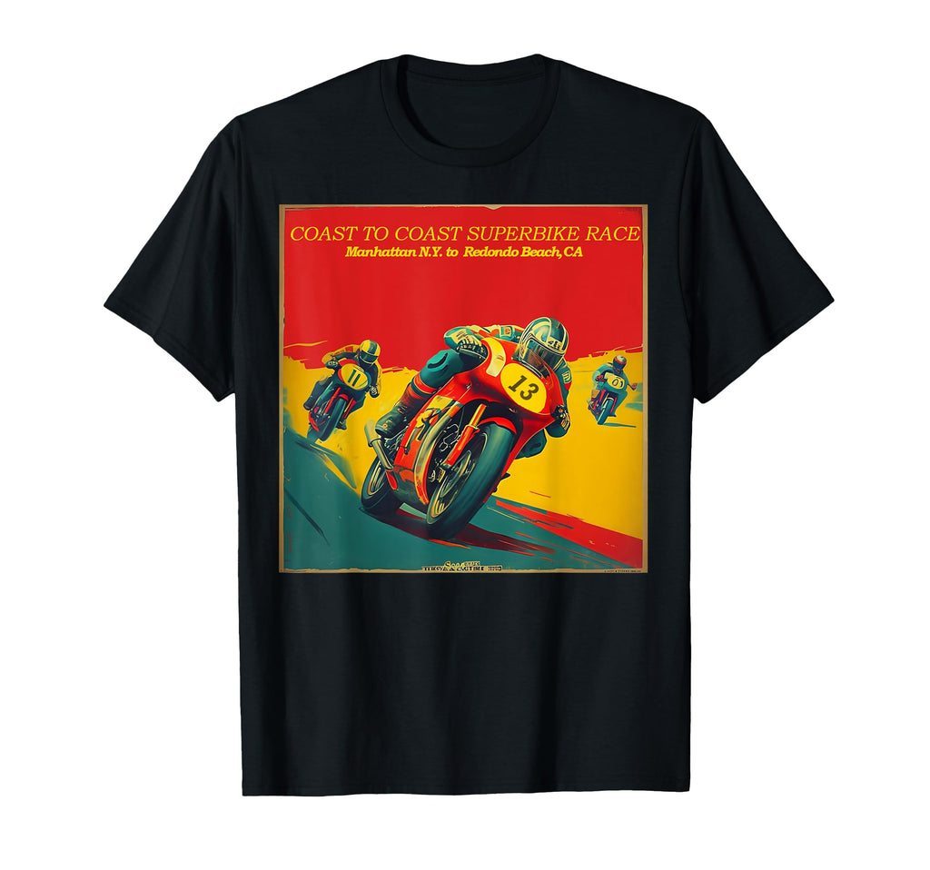 Motorcycle Race T-Shirt - Aesthetic Graphic for Adults - T-Shirt, Sweatshirt, Hoodie