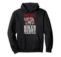 Motorcycle Biker Husband Wife Marriage Hoodie - Novelty Apparel Men Women - T-Shirt, Sweatshirt, Hoodie