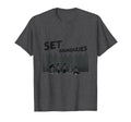 Set Boundaries Empowering Wall T-Shirt - Casual Everyday Wear Men Women - T-Shirt, Sweatshirt, Hoodie