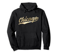 Chicago Illinois Ny 1970S Hoodie - Aesthetic Graphic Unisex - T-Shirt, Sweatshirt, Hoodie