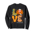 Love Turkey Thanksgiving Sweatshirt - Casual Everyday Wear Men Women - T-Shirt, Sweatshirt, Hoodie