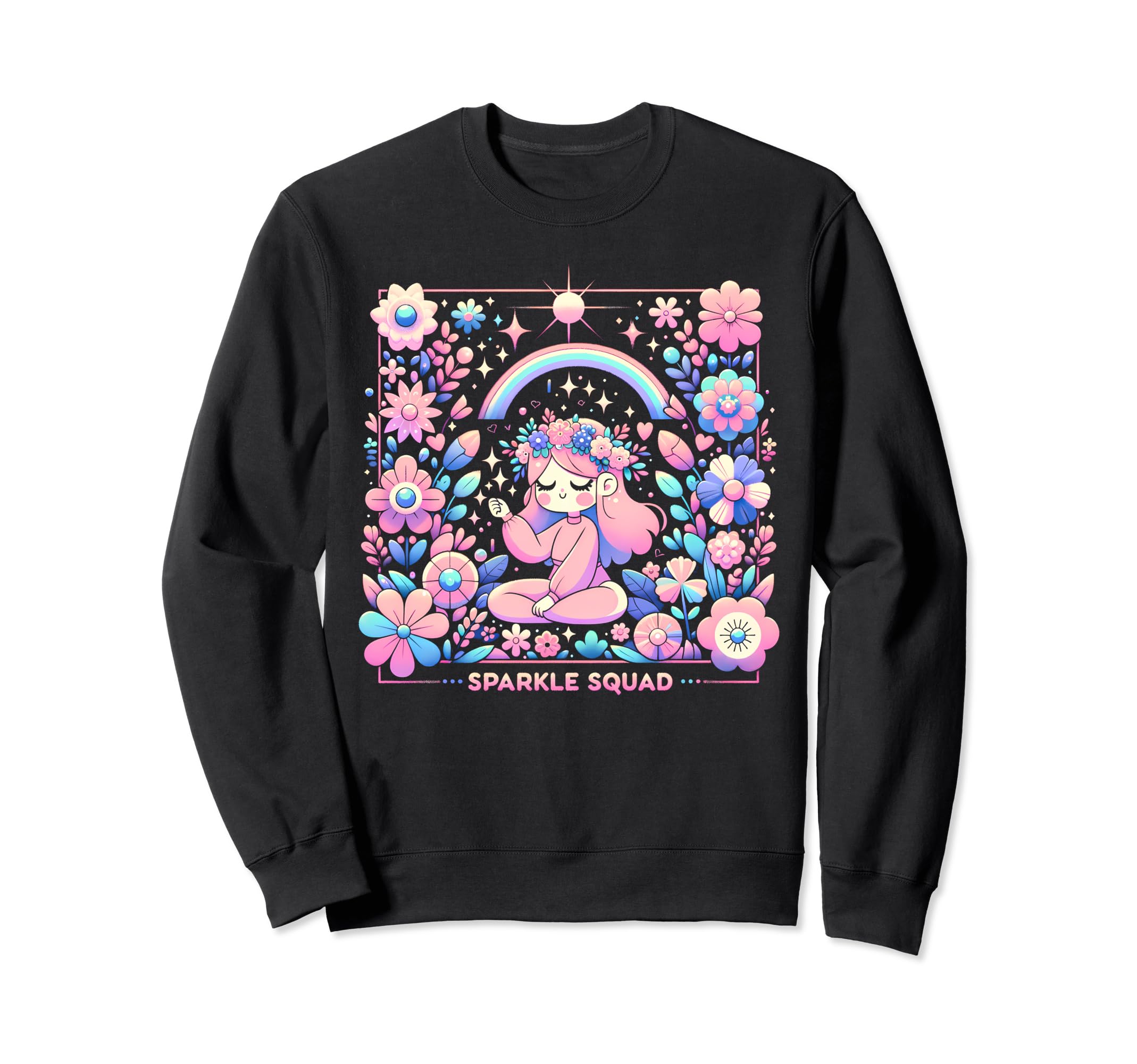 Speech Therapy Sparkle Squad Womens Sweatshirt - Unique Graphic Men Women - T-Shirt, Sweatshirt, Hoodie