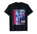 Sapporo City 80S Synthwave Racing T-Shirt - Casual Everyday Wear Men Women - T-Shirt, Sweatshirt, Hoodie