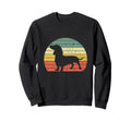 Dachshund Silhouette 60S 70S Grunge Dog Sweatshirt - Trendy Graphic Unisex - T-Shirt, Sweatshirt, Hoodie