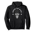 Us Flag American Motorcycle Biker Hoodie - Novelty Apparel for Adults - T-Shirt, Sweatshirt, Hoodie