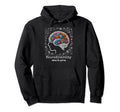 Colorful Rainbow Brain Neurodiversity Hoodie - Trendy Graphic Men Women - T-Shirt, Sweatshirt, Hoodie