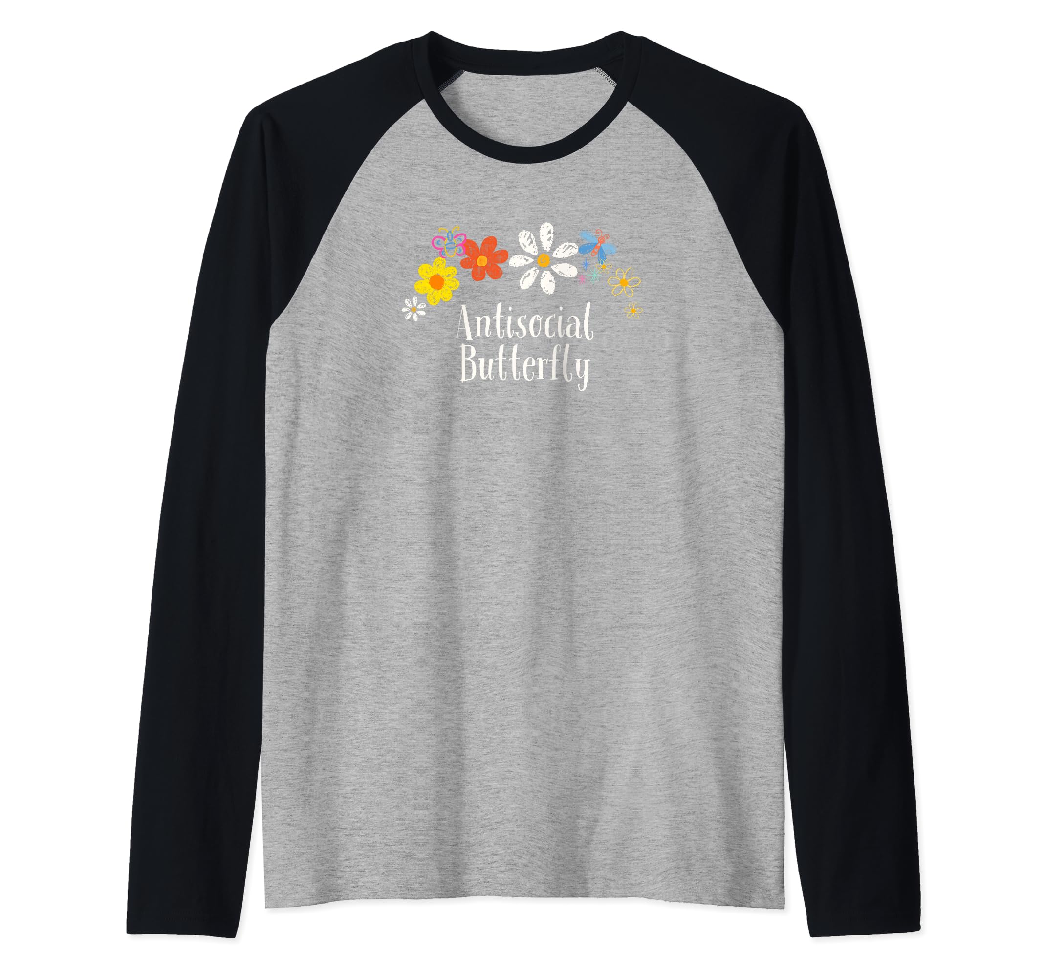 Floral Artwork Art Antisocial T-Shirt - Novelty Apparel Men Women - T-Shirt, Sweatshirt, Hoodie