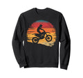 Bike Dirtbike Dirt Rider Motocross Sweatshirt - Minimalist Print Men Women - T-Shirt, Sweatshirt, Hoodie