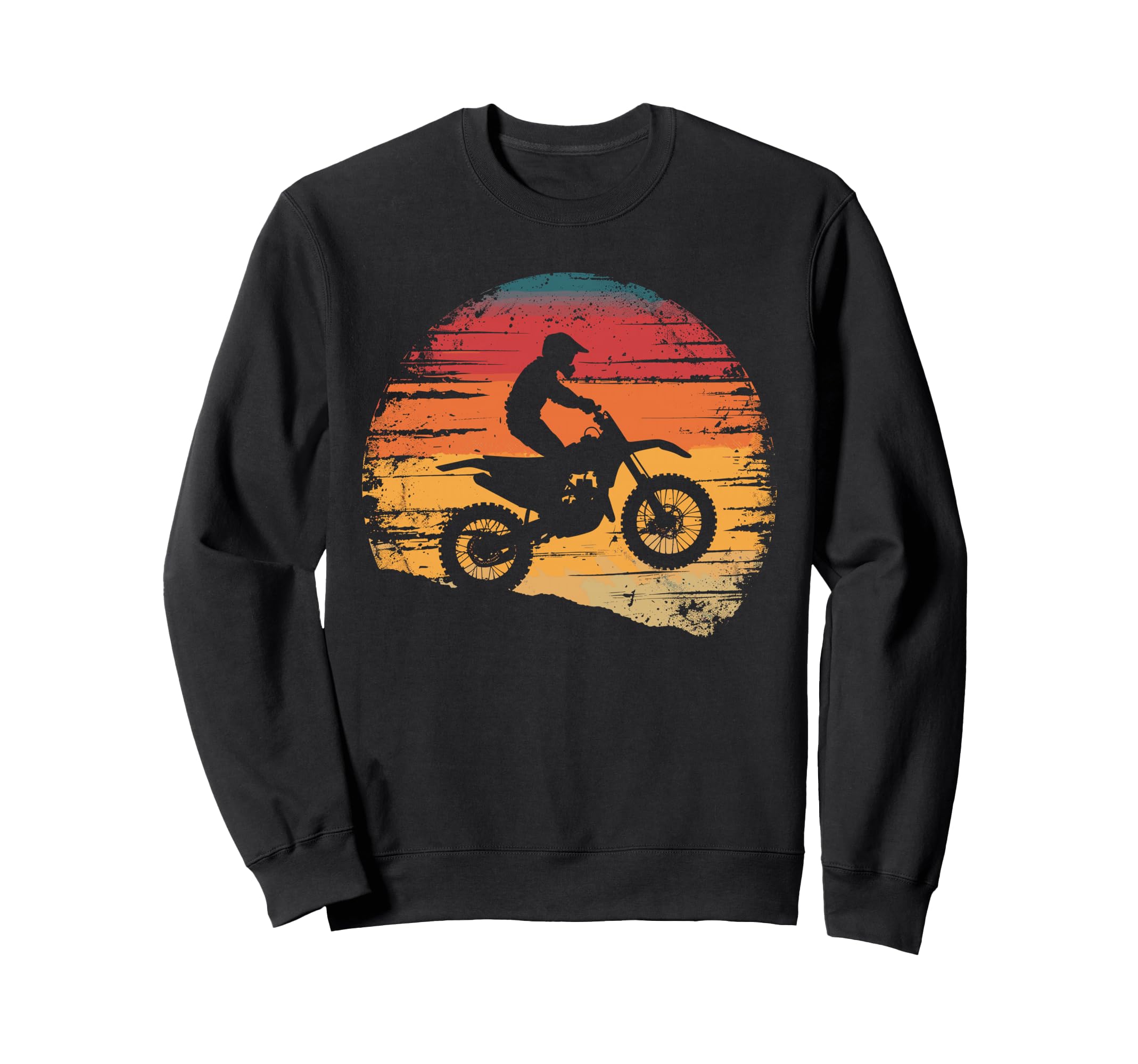 Bike Dirtbike Dirt Rider Motocross Sweatshirt - Minimalist Print Men Women - T-Shirt, Sweatshirt, Hoodie