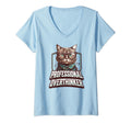 Professional Overthinker Feline T-Shirt - Fun Novelty Design Men Women - T-Shirt, Sweatshirt, Hoodie
