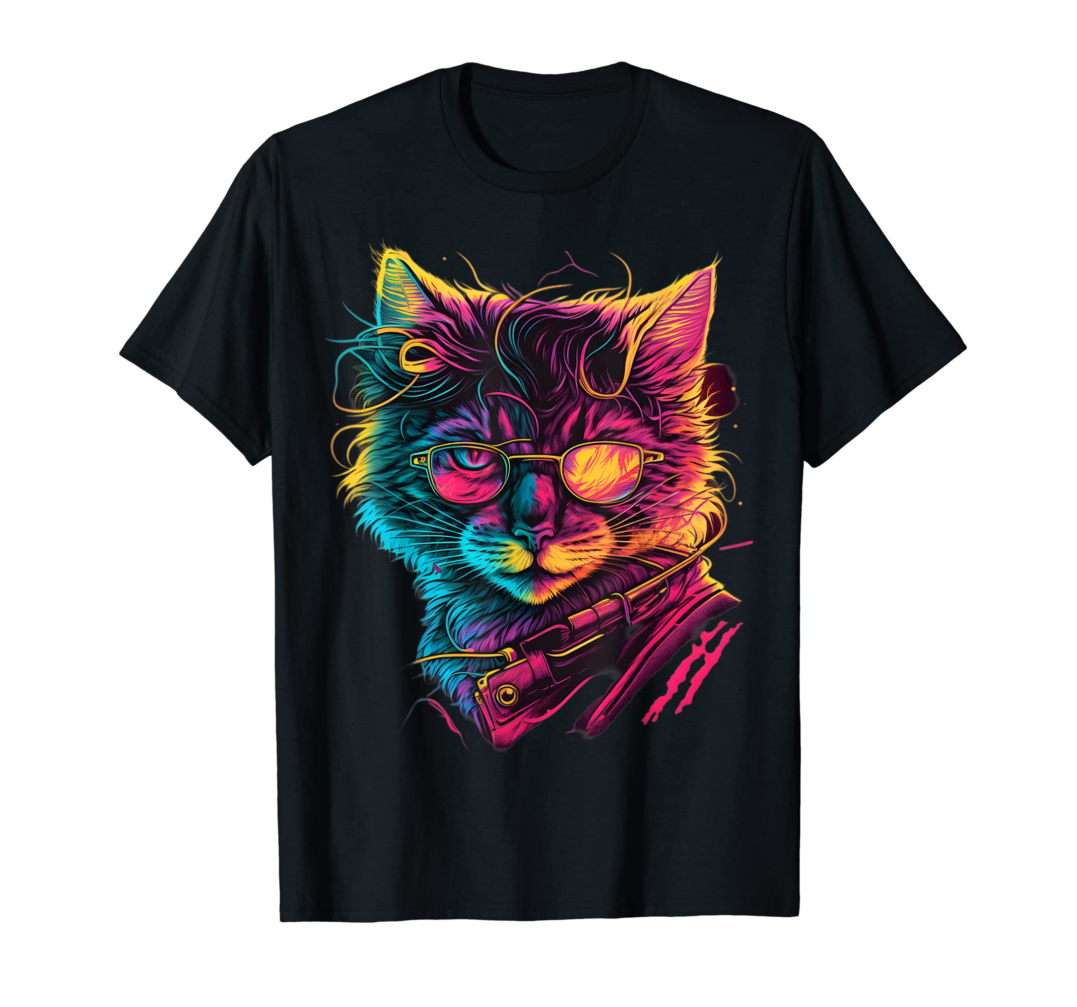 Katzen Aesthetic Geschenkidee T-Shirt - Streetwear Style Men Women - T-Shirt, Sweatshirt, Hoodie