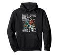 Therapy Is Expensive Wind Is Free Hoodie - Minimalist Print Unisex - T-Shirt, Sweatshirt, Hoodie